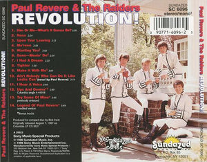 Paul Revere & The Raiders Featuring Mark Lindsay : Revolution (CD, Album, Mono, RE)