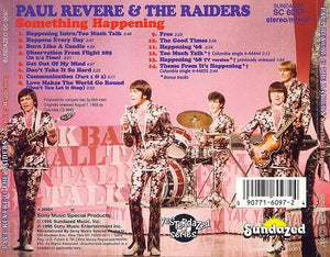 Paul Revere & The Raiders Featuring Mark Lindsay : Something Happening (CD, Album, Mono, RE)