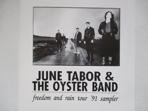 June Tabor And The Oyster Band* : Freedom And Rain Tour '91 Sampler (CD, Promo, Smplr)