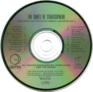 The Dukes Of Stratosphear : Chips From The Chocolate Fireball (An Anthology) (CD, Comp, RE, DAD)