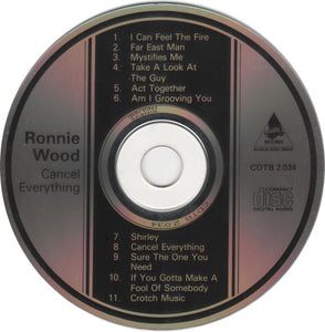 Ronnie Wood* : Cancel Everything (CD, Album, RE)