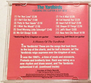 The Yardbirds : Featuring Eric Clapton & Jeff Beck (CD, Comp)