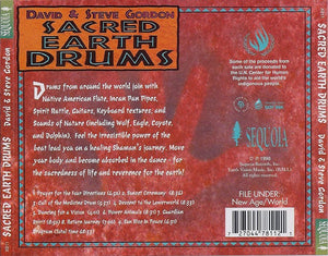 David & Steve Gordon : Sacred Earth Drums (CD, Album)