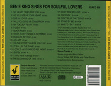 Load image into Gallery viewer, Ben E. King : Sings For Soulful Lovers (CD, Album, Comp, RM)

