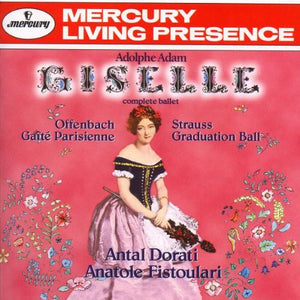 Adolphe C. Adam / Johann Strauss Jr. / Jacques Offenbach / Anatole Fistoulari Conducting The London Symphony Orchestra / Antal Dorati Conducting The Minneapolis Symphony Orchestra : Giselle • Graduation Ball • Gaîté Parisienne (2xCD, Comp)