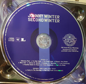 Johnny Winter : Second Winter (2xCD, Album, RE, RM)