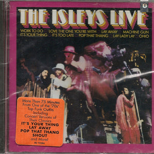 The Isleys* : The Isleys Live (CD, Album, RE, RM)