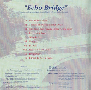 Colin Blunstone : Echo Bridge (CD, Album)