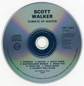 Scott Walker : Climate Of Hunter (CD, Album, RE)