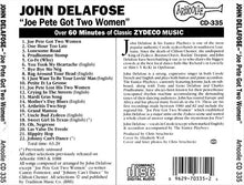 Load image into Gallery viewer, John Delafose &amp; The Eunice Playboys : Joe Pete Got Two Women (CD, Comp)
