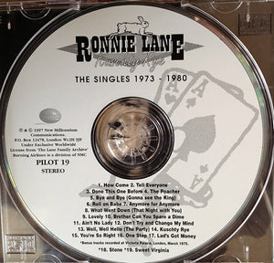 Ronnie Lane : Kuschty Rye - The Singles 1973-1980 (CD, Comp)