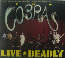 Load image into Gallery viewer, The Cobras (8) : Live &amp; Deadly (CD, Album)
