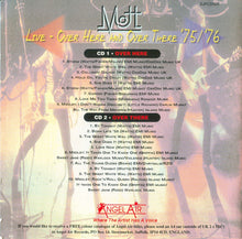 Load image into Gallery viewer, Mott (3) : Live - Over Here And Over There '75/'76 (2xCD, Album)
