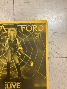 Lita Ford at Cabaret Metro - 1983 (Poster)