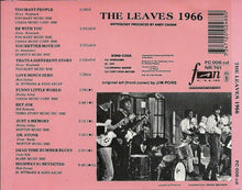 Load image into Gallery viewer, The Leaves : 1966 (CD, Comp)
