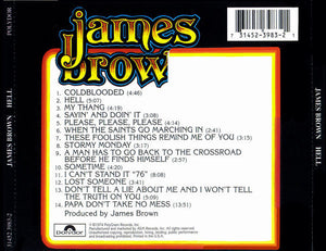 James Brown : Hell (CD, Album, RM)