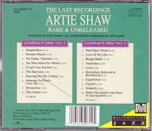 Load image into Gallery viewer, Artie Shaw : The Last Recordings Rare &amp; Unreleased (2xCD, Comp)
