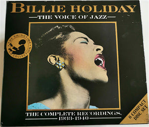 Billie Holiday : The Voice Of Jazz - The Complete Recordings 1933-1940 (8xCD, Comp + Box)