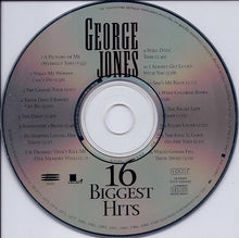 Load image into Gallery viewer, George Jones (2) : 16 Biggest Hits (HDCD, Comp)
