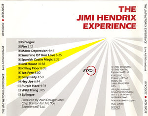 The Jimi Hendrix Experience : Live At Winterland (CD, Album)
