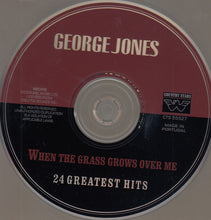 Load image into Gallery viewer, George Jones (2) : 24 Greatest Hits - When The Grass Grows Over Me (Original Musicor Recordings) (CD, Comp)
