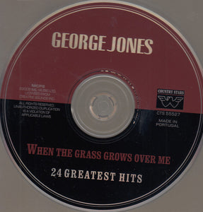 George Jones (2) : 24 Greatest Hits - When The Grass Grows Over Me (Original Musicor Recordings) (CD, Comp)