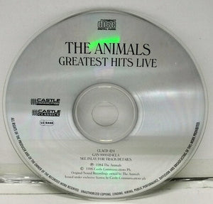 The Animals : Greatest Hits Live! (CD, Album)