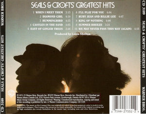 Seals & Crofts : Seals & Crofts' Greatest Hits (CD, Comp, RE)