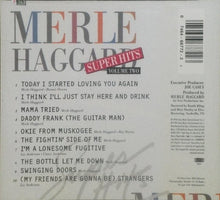 Load image into Gallery viewer, Merle Haggard : Super Hits Volume Two (CD, Comp)

