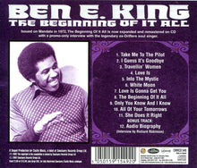 Load image into Gallery viewer, Ben E. King : The Beginning Of It All (CD, RE)
