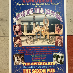 Lavender Hill Express at The Saxon Pub - 2014 (Poster)