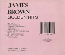 Load image into Gallery viewer, James Brown : Golden Hits (CD, Comp)
