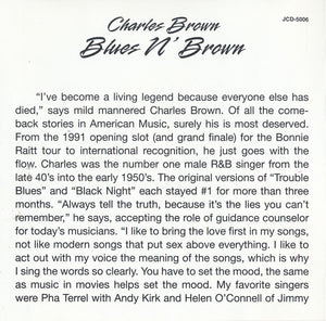 Charles Brown : Blues N' Brown (CD, Album, RE)