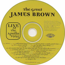 Load image into Gallery viewer, James Brown : Live At The Apollo 1995 (CD, Album)
