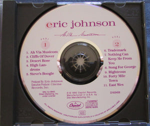 Eric Johnson (2) : Ah Via Musicom (CD, Album, Club)