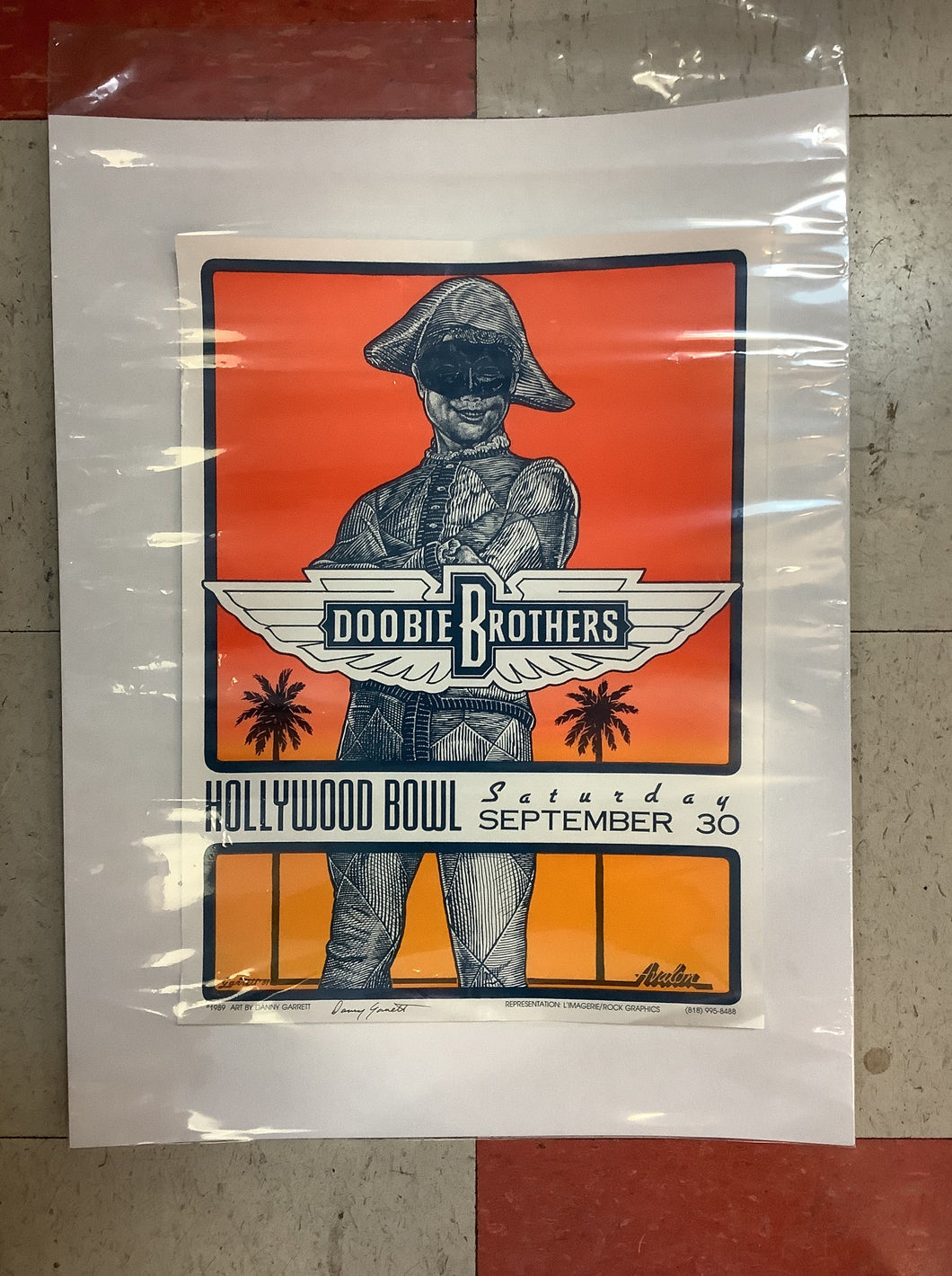 Doobie Brothers at The Hollywood Bowl - 1989 (Poster)