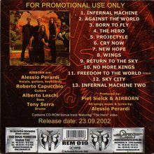 Load image into Gallery viewer, Airborn (4) : Against The World (CD, Album, Enh, Promo, Bla)
