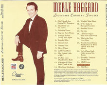 Load image into Gallery viewer, Merle Haggard : The Country Music Hall Of Fame Presents - Legendary Country Singers (CD, Comp)
