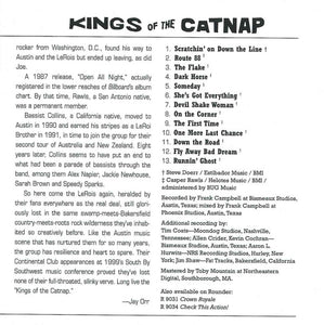 The Leroi Bros.* : Kings Of The Catnap (CD, Album)