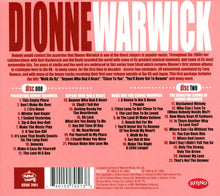 Load image into Gallery viewer, Dionne Warwick : Presenting Dionne Warwick + Anyone Who Had A Heart + Make Way For Dionne Warwick + The Sensitive Sound Of Dionne Warwick (2xCD, Album, Comp)
