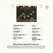 Load image into Gallery viewer, Spirit (8) : I Got A Line On You (CD, Comp)
