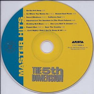 The 5th Dimension* : Master Hits (CD, Comp)