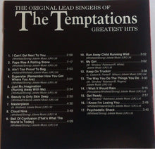 Load image into Gallery viewer, The Original Lead Singers Of The Temptations : Greatest Hits (CD, Comp)
