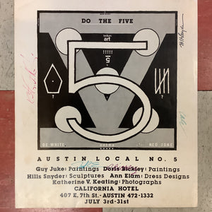 Austin Local No. 5 - 1981 (Poster)