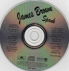 James Brown : Spank (CD, Comp)