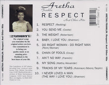 Load image into Gallery viewer, Aretha Franklin : Respect And Other Hits (CD, Comp)
