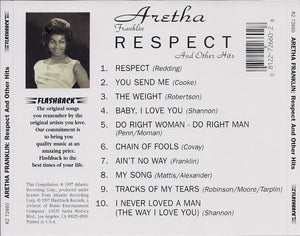 Aretha Franklin : Respect And Other Hits (CD, Comp)