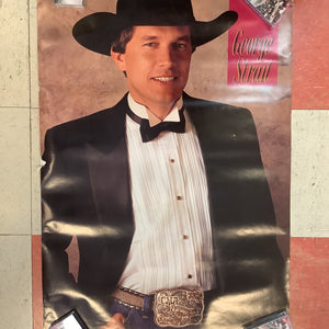 George Strait "Livin' It Up" Promo - 1990 (Poster)