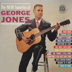 George Jones (2) : The New Favorites Of George Jones (CD, Album, RE, RM)