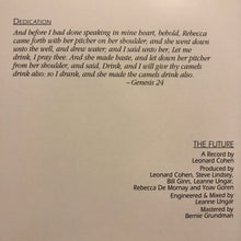 Load image into Gallery viewer, Leonard Cohen : The Future (CD, Album)
